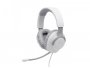 Gaming slušalice JBL Quantum 100, naglavne, mikrofon, 3.5mm, bijele (JBLQUANTUM100WHT)