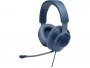 Gaming slušalice JBL Quantum 100, naglavne, mikrofon, 3.5mm, plave