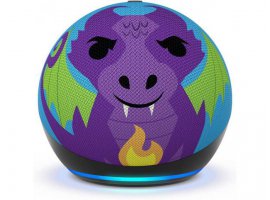 Zvučnik AMAZON Echo Dot Kids (5. Gen), Alexa, WiFi, sa roditeljskom kontrolom, &scaron;areni zmaj