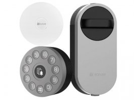  Pametna brava EZVIZ by HIKVISION CS-DL01S/DL01CP/A3, komplet Gateway i tipkovnica, WiFi/Zigbee, odlično za apartmane    