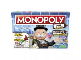  Društvena igra MONOPOLY Putovanje Obilazak Svijeta (HR), 2-4 igrača, dob 8+