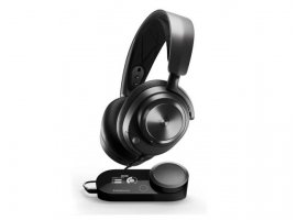 Slu&scaron;alice + mikrofon STEELSERIES Arctis Nova Pro Wireless, gaming, bežične, ANC, crne