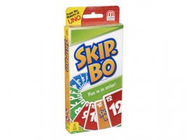  Društvena igra MATTEL SKIP-BO Karte, 2-6 igrača, dob 7+