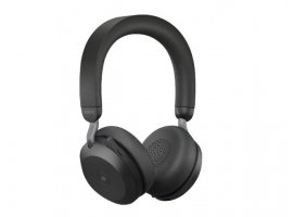  Slu&scaron;alice za PC JABRA Evolve2 75 Link380a MS, bežične, Bluetooth, USB, crne