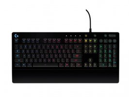 Tipkovnica LOGITECH G213 Prodigy, gaming, mehanička, RGB, žična, US INTL layout, crna (920-008093)