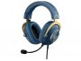 Slušalice + mikrofon LOGITECH G PRO X LOL, gaming, naglavne, žične, USB, plave (981-001106)