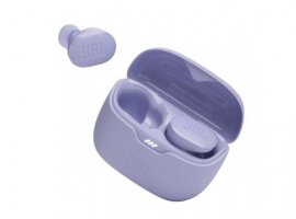  Bluetooth slušalice JBL Tune Buds NC, BT5.3, TWS, ANC eliminacija buke, do 46h reprodukcije, ljubičaste (JBLTBUDSPUR)