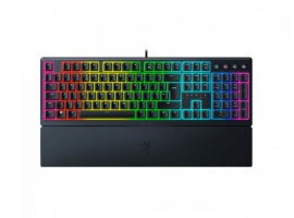 Tipkovnica RAZER Ornata V3, gaming, žična, RGB, mecha-membranska, UK, crna