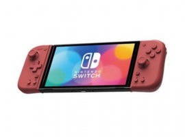 Kontroler HORI Split Pad Compact, za Nintendo Switch (OLED), crveni