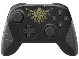 Kontroler HORI Wireless Horipad Zelda, za Nintendo Switch (OLED), bežični, crni