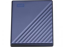  Eksterni tvrdi disk, 4 TB, WESTERN DIGITAL My Passport Ultra, 2.5", USB 3.2 Gen 1 Type-C, USB-C to USB-A adapter, plavi