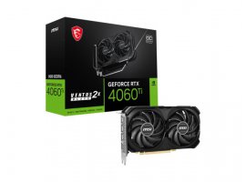  Grafička kartica MSI nVidia GeForce RTX4060 Ti Ventus 2X Black OC, 8 GB GDDR6, DLSS 3