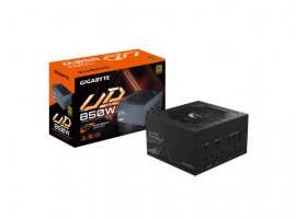  Napajanje GIGABYTE UD850GM PG5, 850 W, ultra durable, PCIe Gen 5.0, modularno, 120 mm smart control fan, 80+ Gold