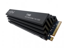  SSD disk 4 TB, CRUCIAL T700 with heatsink, M.2 2280, PCIe 5.0 x4 NVMe 2.0, CT4000T700SSD5