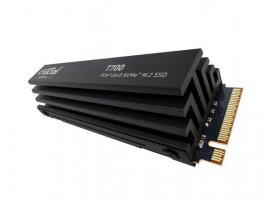  SSD disk 2 TB, CRUCIAL T700 with heatsink, M.2 2280, PCIe 5.0 x4 NVMe 2.0, CT2000T700SSD5