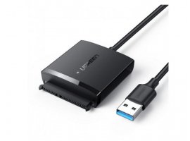  Adapter UGREEN, USB 3.0 na SATA I/II/III Adapter, crni