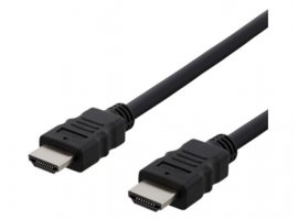  Video kabel DELTACO HDMI (m) 2.0 na HDMI (m) 2.0, 0.5m, High Speed Ethernet, Ultra HD (4K), 60Hz, kutija, crni