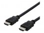 Video kabel DELTACO HDMI (m) 2.0 na HDMI (m) 2.0, 0.5m, High Speed Ethernet, Ultra HD (4K), 60Hz, crni