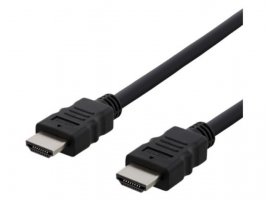  Video kabel DELTACO HDMI (m) 2.0 na HDMI (m) 2.0, 1m, High Speed Ethernet, Ultra HD (4K), 60Hz, kutija, crni