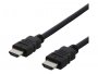 Video kabel DELTACO HDMI (m) 2.0 na HDMI (m) 2.0, 1m, High Speed Ethernet, Ultra HD (4K), 60Hz, crni