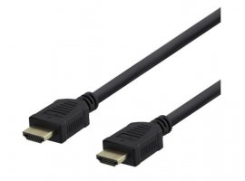 Video kabel DELTACO Premium HDMI (m) na HDMI (m), 1m, Ultra HD (4K), 60Hz, High Speed, kutija, crni