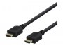 Video kabel DELTACO Premium HDMI (m) na HDMI (m), 1m, Ultra HD (4K), 60Hz, High Speed, crni