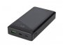 Prijenosna baterija DELTACO Power Bank, 20000mAh, 1x USB-C PD, 1x USB-A Fast Charge, crna