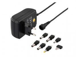  Punjač za laptop DELTACO PSR-15B, 18W, univerzalni