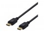 Video kabel DELTACO DisplayPort DP (m) 1.2 na DP (m) 1.2, 3m, Ultra HD (4K), 60Hz, pozlaćeni konektori, crni