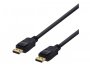 Video kabel DELTACO DisplayPort DP (m) na DVI-D (m), 1m, Single Link, Full HD, 60Hz, crni