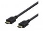 Video kabel DELTACO Premium HDMI (m) na HDMI (m), 0.5m, Ultra HD (4K), High Speed, 60Hz, crni