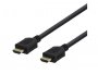 Video kabel DELTACO HDMI (m) na HDMI (m), 7m, Ultra HD (4K), 30Hz, pozlaćeni konektori, crni