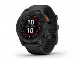  Pametni sat GARMIN Fenix 7 PRO SOLAR, 47mm, Slate Gray SS crni remen (010-02777-01)