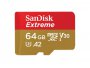 Memorijska kartica microSDXC 64 GB SANDISK Extreme for Mobile Gaming, Class10 A2 UHS-I U3 V30, 170/80 MB/s (SDSQXAH-064G-GN6GN)