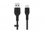 Kabel BELKIN BoostCharge Silicone USB-A (m) na USB-C (m), 3m, crni