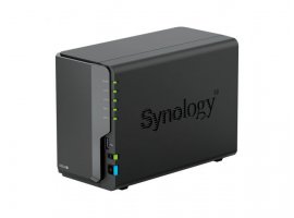  NAS SYNOLOGY DS224+ DiskStation, 2-bay NAS server, 2.5"/3.5" HDD/SSD, 2 GB, 2x GLAN, Wake on LAN/WAN, 2x USB 3.2