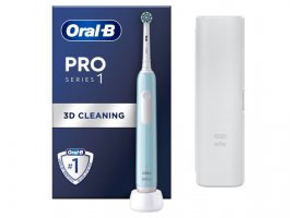  Električna četkica ORAL-B Pro 1, plava, s putnom torbicom