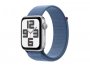 Pametni sat APPLE Watch SE2 v2 2023 GPS, 44mm Silver Alu Case s Winter Blue Sport Loop (mref3qh/a)