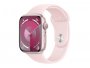 Pametni sat APPLE Watch S9 GPS, 45mm Pink Alu Case s Light Pink Sport Band, S/M (mr9g3qh/a)