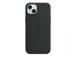  Maskica APPLE iPhone 15 Plus Silicone Case with MagSafe, Black (mt103zm/a)