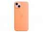 Maskica APPLE iPhone 15 Plus Silicone Case with MagSafe, Orange Sorbet (mt173zm/a)