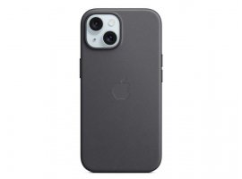  Maskica APPLE iPhone 15 FineWoven Case with MagSafe, Black (mt393zm/a)
