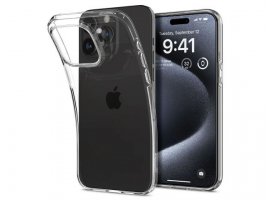 Maskica SPIGEN Liquid Crystal za iPhone 15 Pro, prozirna (ACS06699)