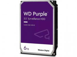  Tvrdi disk 6 TB, WESTERN DIGITAL Purple, 3.5", SATA III, 256 MB, WD64PURZ