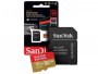 Memorijska kartica microSDHC 32 GB SANDISK Extreme, Class10 A1 UHS-I U3 V30, 100 MB/s + SD adapter (SDSQXAF-032G-GN6MA)
