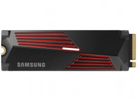 SSD disk 4 TB, SAMSUNG 990 PRO, heatsink, M.2 2280, PCIe 4.0 x4 NVMe 2.0, 3-bit MLC V-NAND, MZ-V9P4T0CW