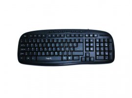  Tipkovnica HAVIT HV-KB339, žična, USB, crna