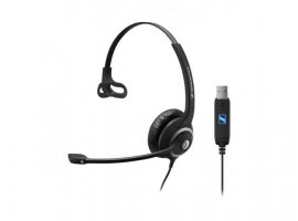  Slu&scaron;alice za PC EPOS by Sennheiser SC 230 USB, naglavne, USB-A, mono, mikrofon (NC), crne (504403)
