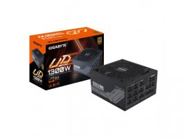  Napajanje GIGABYTE UD1300GM PG5, 1300 W, ultra durable, PCIe Gen 5.0, modularno, 140 mm smart control fan, 80+ Gold