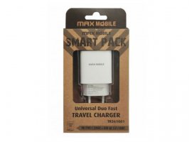 Zidni punjač SMART PACK TR-361001, USB-C 20W, USB-A 3.1 18W